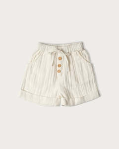 Bottoms: Babu Frankie Shorts Vanilla