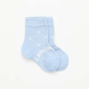 Lamington Merino Wool Crew Baby Socks Beau