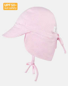 Toshi Flap Cap Baby Blush