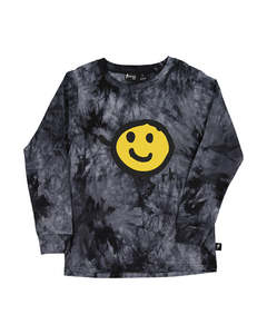 Radicool Kids Smiley Tie-Dye LS Tee