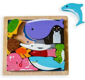 Kiddie Connect Chunky Sea Creatures Puzzle
