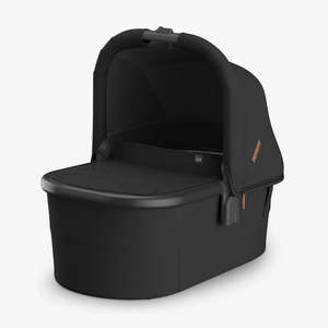 Strollers: UPPAbaby VISTA V3 Carrycot - Nori - Charcoal/Saddle Leather