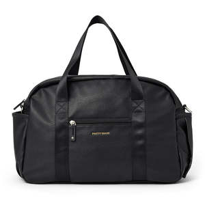 Bags: Pretty Brave Stella Baby Bag Black Pebble
