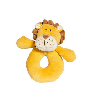 Teethers And Rattles: miYim Ring Rattle Lion