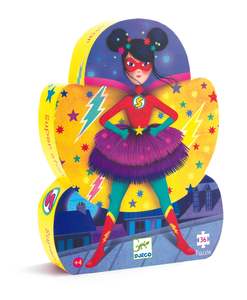 Puzzles: Djeco Super Star 36pc Puzzle