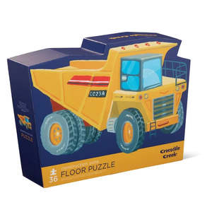 Puzzles: Crocodile Creek 36pc Construction Zone Floor Puzzle