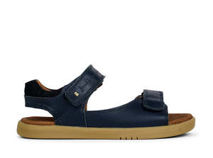 Bobux: Bobux KP Driftwood Open Sandal Navy