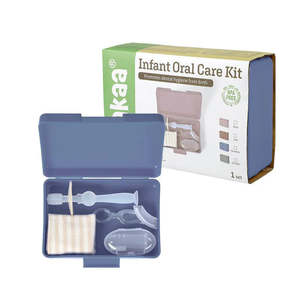 Haakaa: Haakaa Kids Oral Care Set - Bluestone