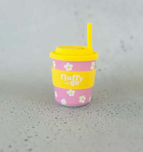 Drink Bottle: Fluffy To Go Classic Daisy Hot Choccy Cup 235ml