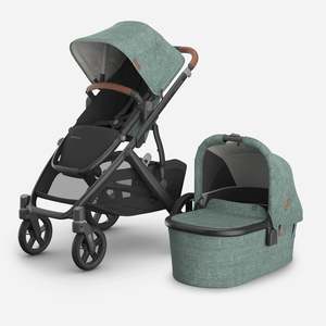 UPPAbaby VISTA V3 Stroller with Bassinet Gwen