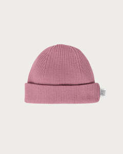 Baby: Babu Merino Ribbed Beanie Blossom