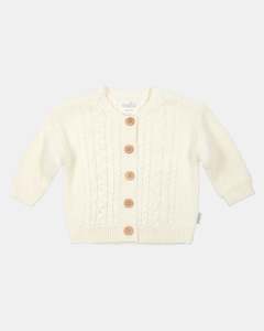 Wear: Toshi Organic Cardigan Yummy Cream