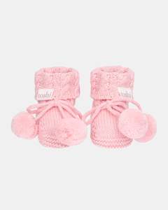 Toshi Organic Booties Yummy Misty Rose