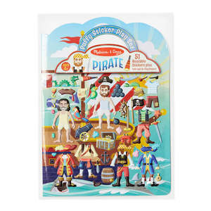 Puffy Sticker Playset Pirate