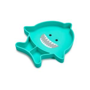 Melii Silicone Divided Suction Plate Shark