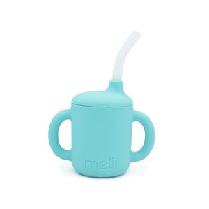 Melii 3 in 1 Silicone Training Cup Blue