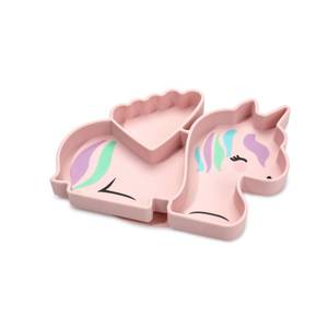 Melii Silicone Divided Suction Plate Unicorn