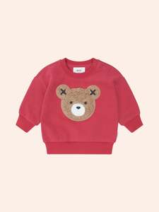 Boys: Huxbaby Furry Huxbear Ember Sweatshirt