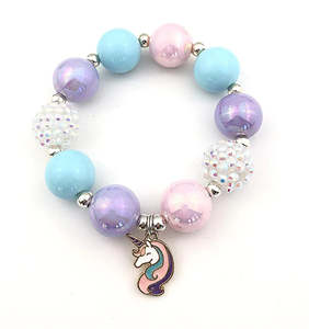 Bubblegum Bella Charm Bracelet Unicorn 16mm
