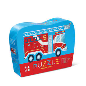 Croc Creek Fire Truck 12pc Mini Puzzle