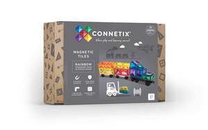 Connetix Tiles Rainbow Transport Pack 50pc