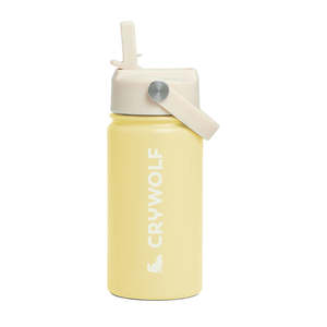 Crywolf Drink Bottle Buttercup Yellow