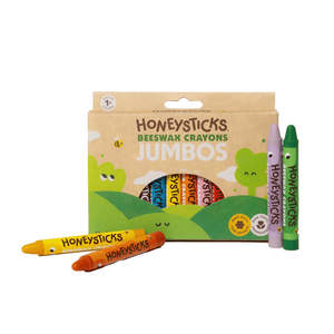 Honeysticks Beeswax Crayons Jumbos 12pk