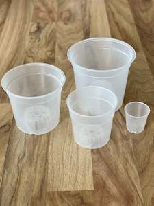 Pots And Vases: Clear Plastic Pot