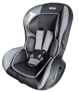 Neeva Convertible Carseat 0-18kgs - Black Interlock
