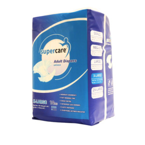 SuperCare Adult Diapers Size X-Large