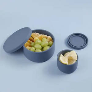 Haakaa Round Silicone Food Container Set of 2