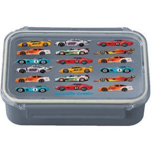 Lunchboxes: Crocodile Creek Bento Box - Race Car
