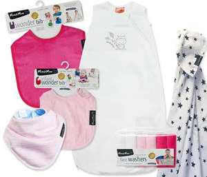 Sleeping Bags: Mum2Mum Bamboo Gift Pack GIRL