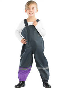 Rainwear: Mum2Mum Rainwear Overalls PURPLE