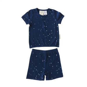 *BUY 1 GET 1 FREE* Woolbabe Merino/Organic Cotton Summer Pyjamas TEKAPO STARS