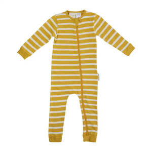 *BUY 1 GET 1 FREE* Woolbabe Merino/Organic Cotton PJ Suit - KOWHAI