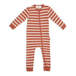 *BUY 1 GET 1 FREE* Woolbabe Merino/Organic Cotton PJ Suit - LAVA