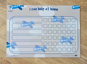 Lulubug Learning Magnetic - I can help at home - Plane