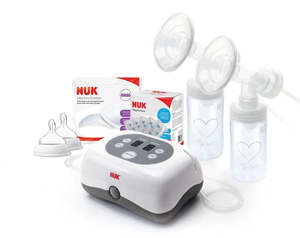 Starter Packs: NUK Double Electric Breast Pump Starter Set
