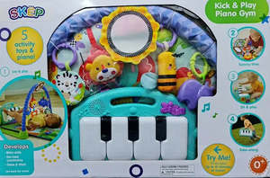 SKEP Kick & Play Piano Musical Gym - Blue 8840
