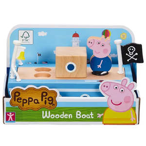 Peppa Pig Wooden Boat
