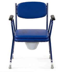 Bathroom Aid: Bedside Soft Padded Commode ( BA384 )