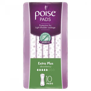 Poise Extra Plus Pads (10pcs)Pack