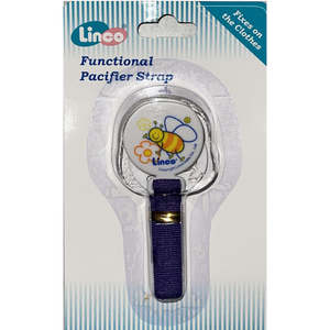 Linco Pacifier Holder & Strap L - 22518 *CLEARANCE*