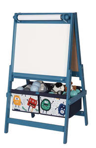 Kids Table Chairs Set Toy Box Easel: Berry Park Wooden Easel - Monster