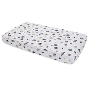 Little Unicorn Cotton Muslin Cot Sheet - Planetary