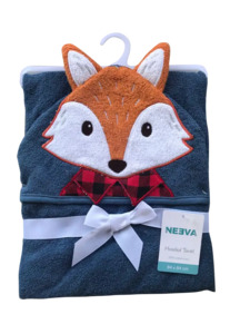 Hooded Towel: Neeva Hooded Towel BLUE FOX