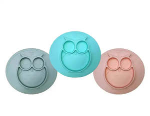 Kapai Kiwi Silicone Owl Plate *CLEARANCE*