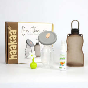 Mothers Day Specials: *CLEARANCE* Haakaa On-The-Go Pumping Travel Set (NO SANITISER)