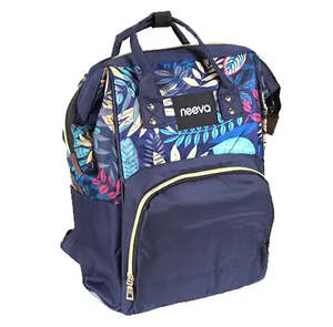 Neeva Nappy Bag Backpack FLORAL BLUE